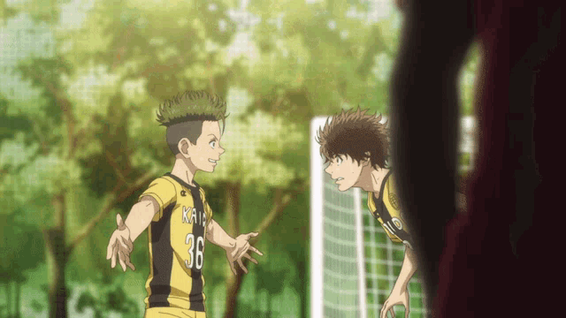 Aoashi Soccer GIF - Aoashi Soccer Soccer Anime - Discover & Share GIFs